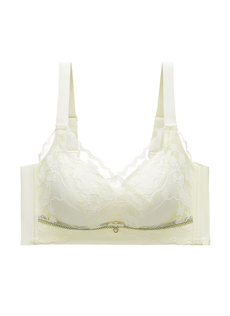 Generic - 5CM Thick Padded Push-Up Bra Without Underwire Nude - Image 1