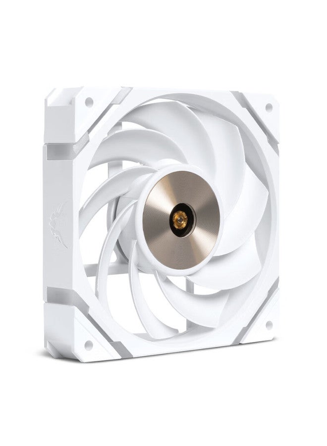 Valkyrie X12r-w Vk Fdb Bearing, Secondary Dynamic Balance Fan Blades, Easy Wiring Design, 12cm Case Fan, 4pin Pwm, Argb Lighting Effects - Image 3