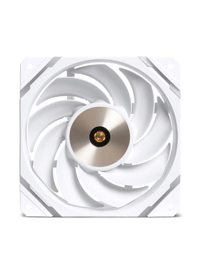 Valkyrie X12r-w Vk Fdb Bearing, Secondary Dynamic Balance Fan Blades, Easy Wiring Design, 12cm Case Fan, 4pin Pwm, Argb Lighting Effects - Image 4