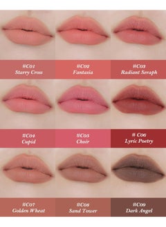 Flower Knows Little Angel Matte Lipstick - 3.5 Grams, Waterproof, Long-lasting, Matte Finish (C06 Lyric Poetry - Cypress Rose)  - Image 2
