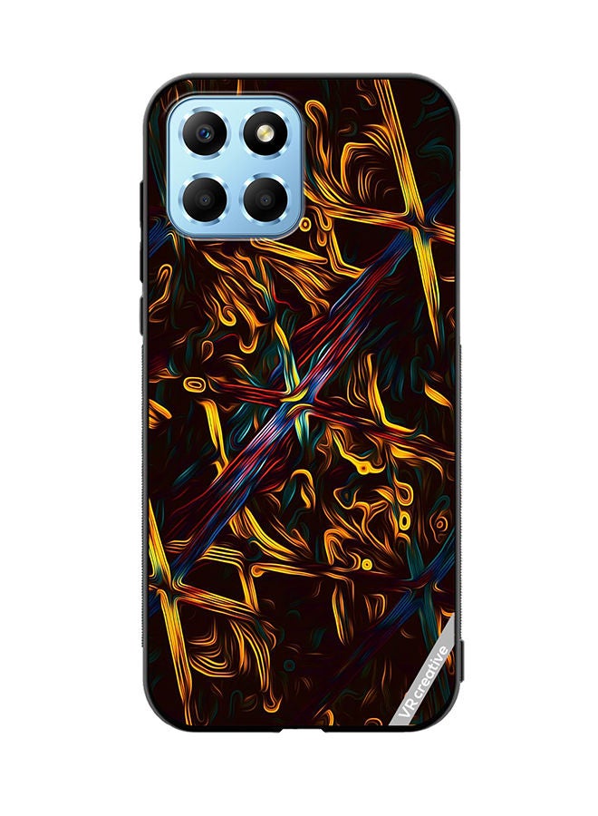 VR CREATIVE Protective Case Cover For Honor X8 5G Abstract Design Multicolour - Image 1