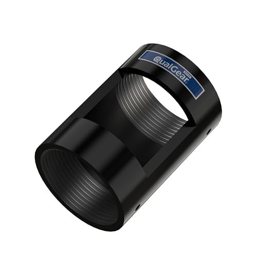 QualGear QG-PRO-PM-PCO-B Pro-AV 1.5" Npt Threaded Pipe Connector with Opening Projector Accessory - Image 3