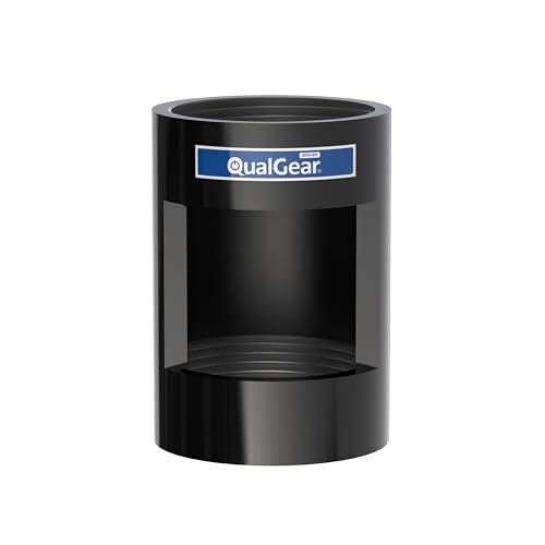 QualGear QG-PRO-PM-PCO-B Pro-AV 1.5" Npt Threaded Pipe Connector with Opening Projector Accessory - Image 1