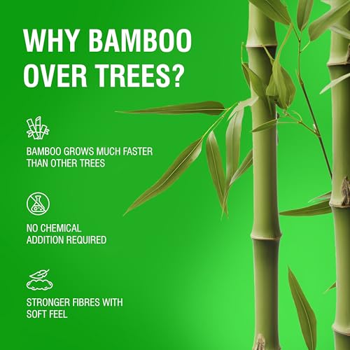 Beco Bamboo Super Soft 2-ply Car Tissue Box| Facial Tissue-100 pulls x 6 Packs (600 Pulls) | 100% Natural & Ecofriendly - Image 5
