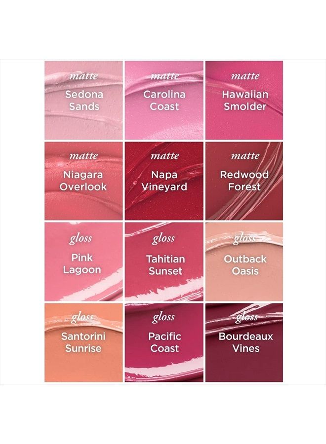 Burt's Bees قلم شفاه مرطب لامع 100% طبيعي، غروب تاهيتي - 1 قلم - Image 3