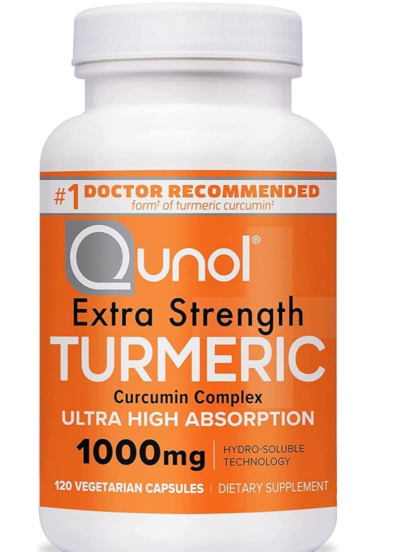 Extra Strength Turmeric Curcumin Complex 1000mg 120 Capsules