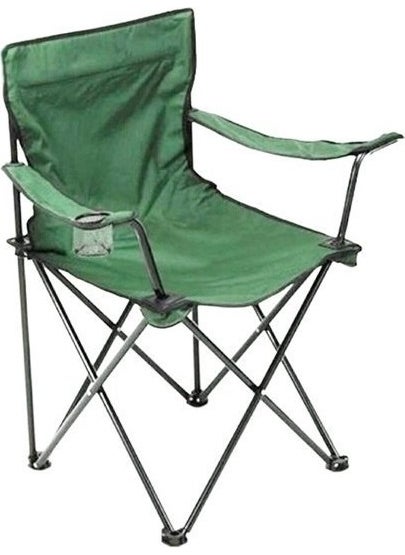 Folding Camping Chair with Arm - Green - pzsku/ZEF32D9E4B7E0E31F0D1DZ/45/_/1740660605/06b0e2ba-8c01-45ad-b10f-b0c2b64ca99b