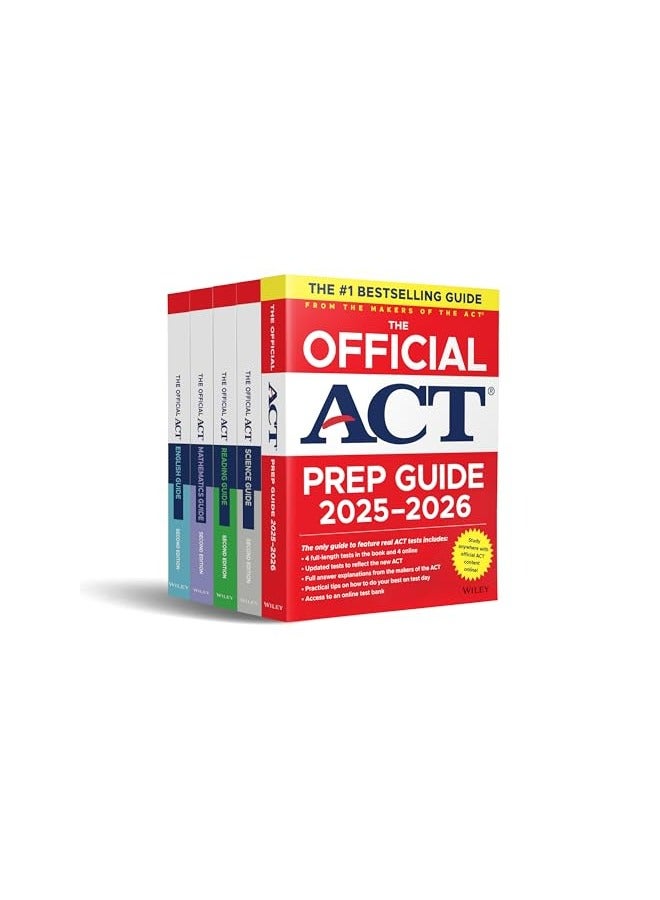 The Official Act Prep And Subject Guides 20252026 Complete Set
