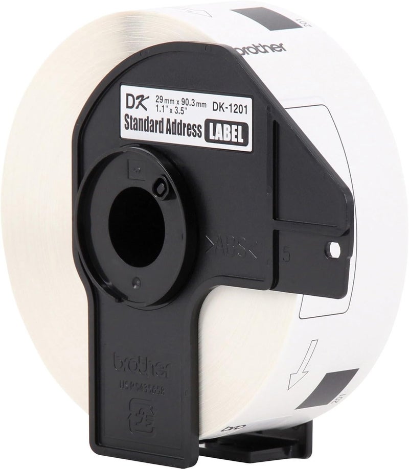Brother Genuine DK-1201 Die-Cut Standard Rolled Address Labels for QL Printers - 400 Labels per Roll - Image 4