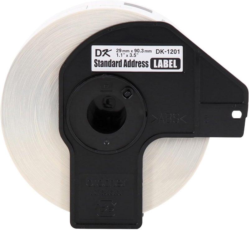 Brother Genuine DK-1201 Die-Cut Standard Rolled Address Labels for QL Printers - 400 Labels per Roll - Image 3