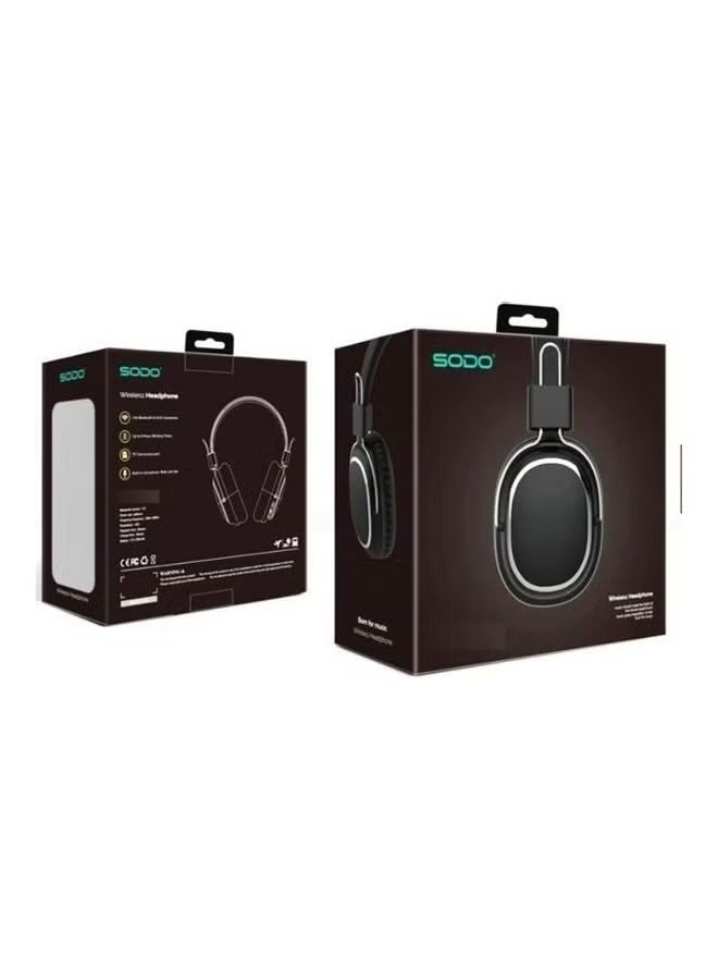 SODO SODO SD-1003 Wireless Headphone 3EQ Bluetooth-compatible 5.0 Headphones Over-Ear Foldable HiFi Stereo Headset Support TF/FM  - Image 3