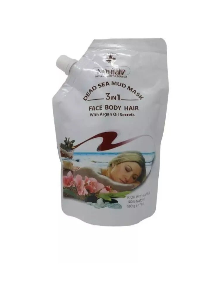 ناتشوراليز قناع البحر الميت ناتشوراليز 3 في 1 500 جرام