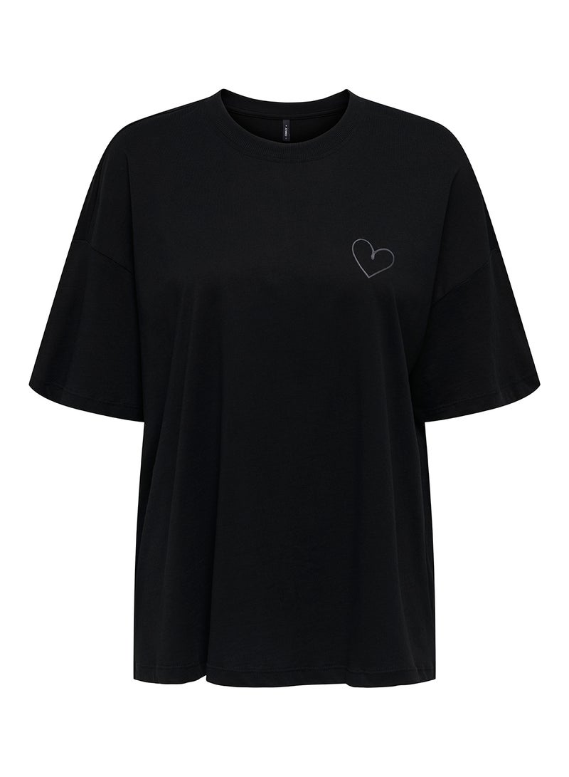 ONLY Onlcarrie Life S/S Cherry Top Box Jrs - Image 1