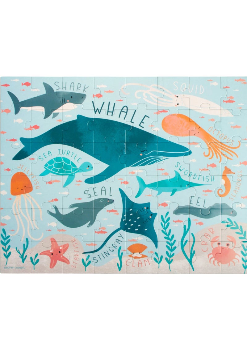 Educational Puzzle Sea Life For Kids