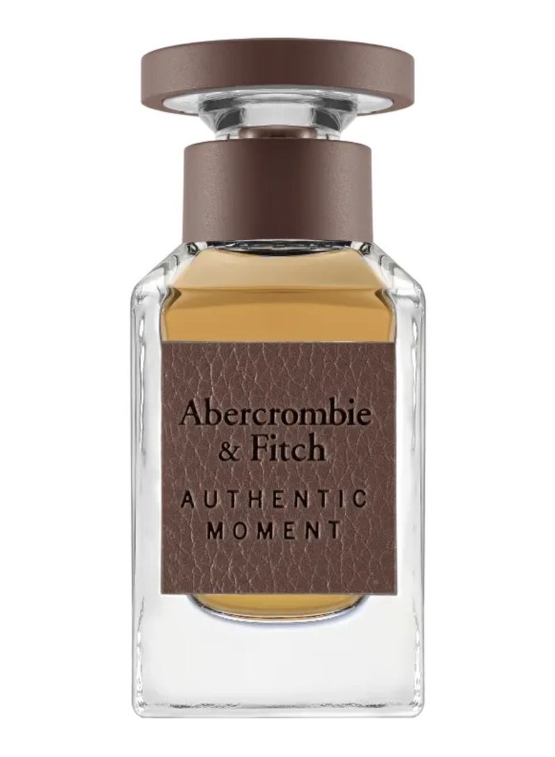 Abercrombie & Fitch Authentic Moment Eau de Toilette for Men 50ml - Image 1