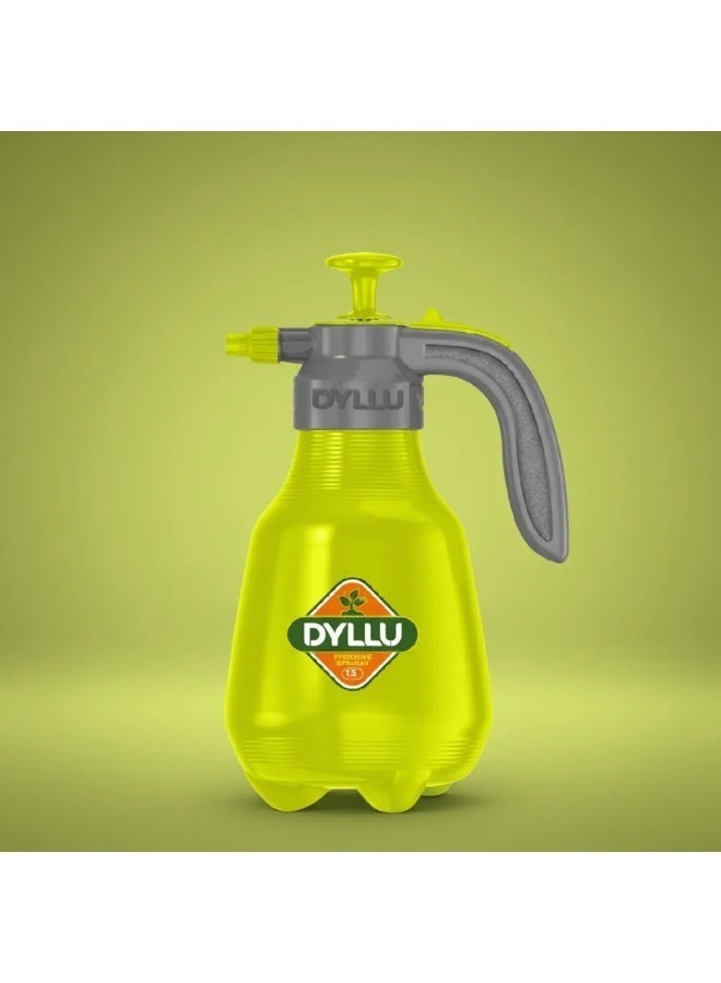 DYLLU رشاش ضغط يدوي مع فوهة قابلة للتعديل لوضعيات الرش 1.5 لتر - Image 2