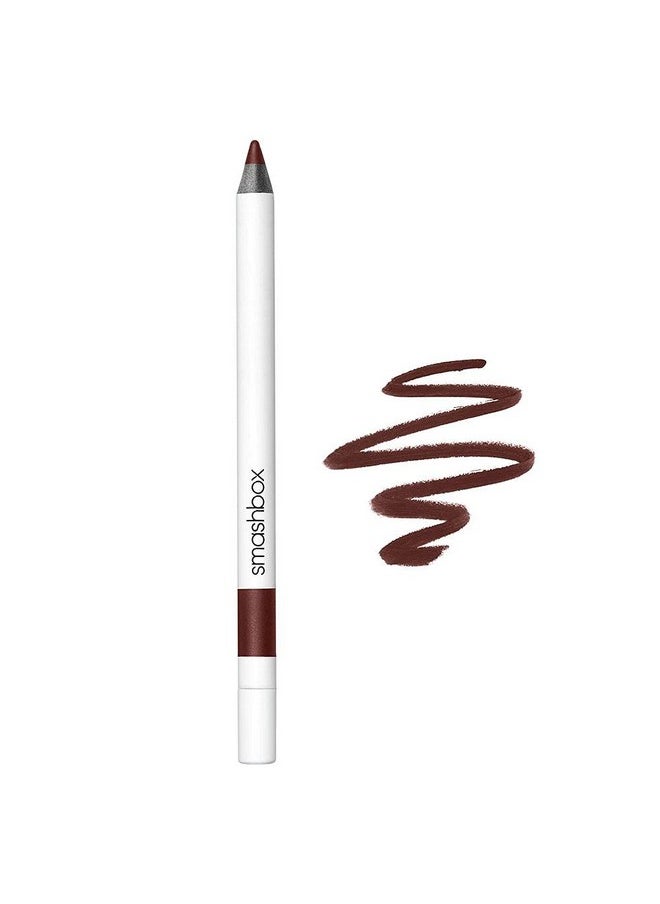 SmashBox - كن أسطورياً خط وقلم رئيسي بني داكن محمر 0.4 أونصة - Image 1