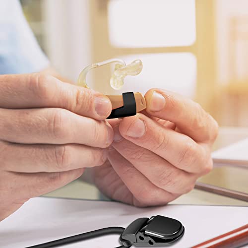 Fiada 6 Pcs Hearing Aid Clip with Lanyard for Adults Safety Adjustable Holder with Clip Anti-lost for Various Hearing Devices - Image 3