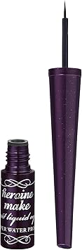 Heroine Make KissMe Isehan Heroine Make Impact Liquid Eyeliner Super Water Proof Jet Black - Image 2