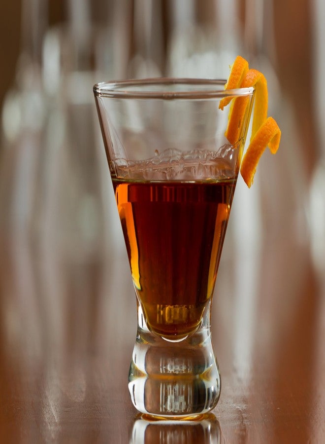 Necessia Set of 4 Premium 8 oz Martini Glasses - Elegant Cocktail & Dessert Glassware for Parties, Weddings & Home Bar - Classic Clear Stemmed Glass Cups for Martinis, Margaritas & More - Image 1