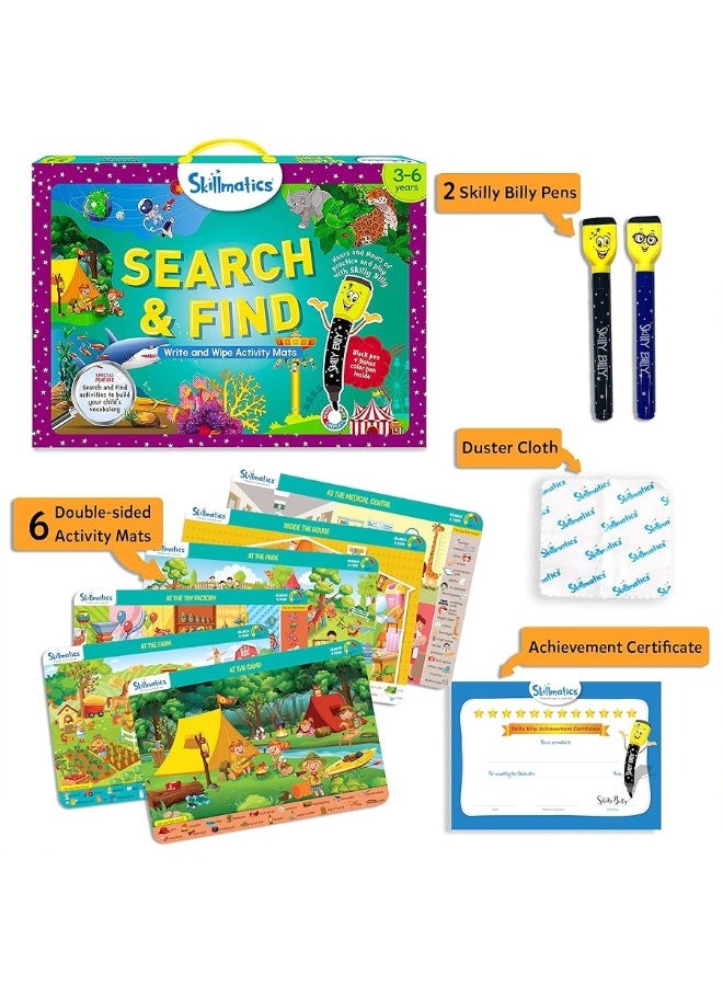 Skillmatics Preschool Learning Activity  Search and Find Educational Game Perfect for Kids Toddlers Who Love Toys Art and Craft Activities Gifts for Girls and Boys Ages 3 4 5 6 - Image 3