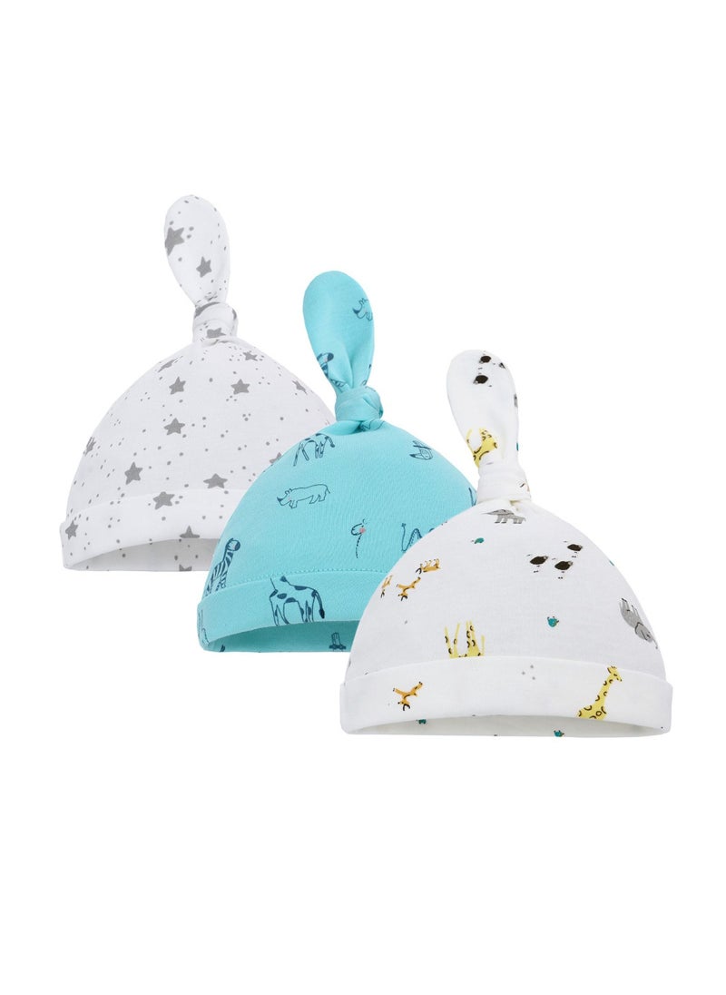 Suitable For 0-6 Month Baby Soft Breathable Tire Cap 3 Pieces - pzsku/ZEF33C6C6E7943EC29BE2Z/45/_/1663649635/c808096b-05a9-4009-8fdf-5bea43f3c8ef