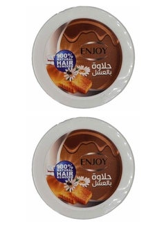 ENJOY Two pieces of sweetness for hair removal with honey, 400*2 g 