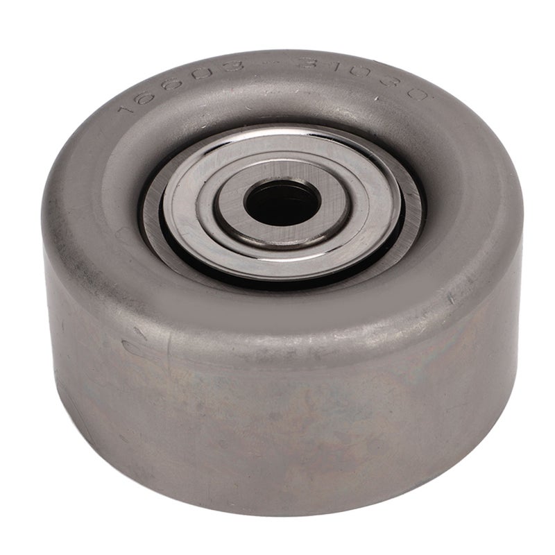 Drive Idler Pulley: OE Number 16603‑31030, High Strength Metal, Slip‑Resistant - Easy To Install Tensioner Pulley for Tacoma 2007‑2016 2.7L Engine - Image 1