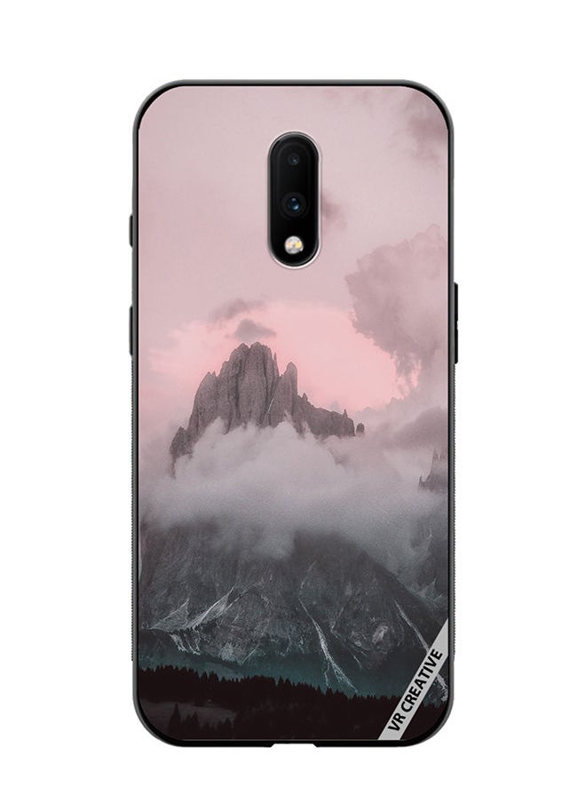 Protective Case Cover For OnePlus 7 Havenly Cloud Design Multicolour