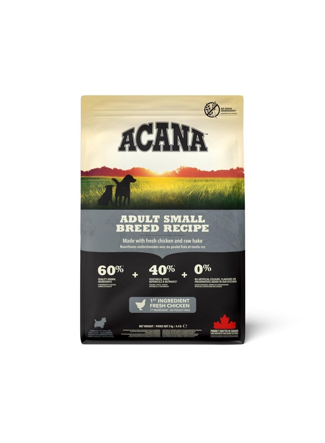 Acana Adult Small Breed Dry Dog Food, Grain Free Dog Food for All Life Stages, Fresh or Raw Ingredients, 2 kg - Image 1