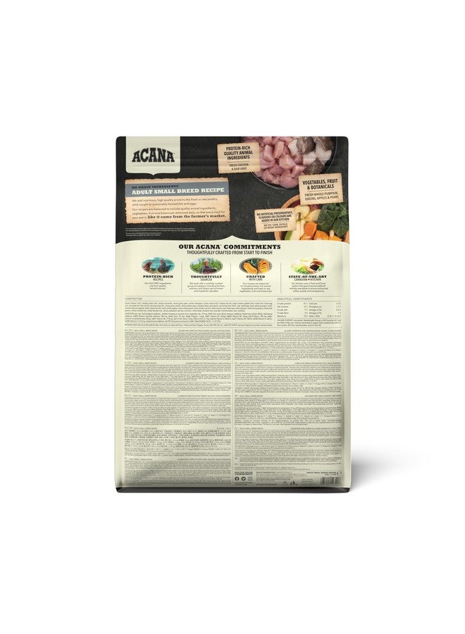 Acana Adult Small Breed Dry Dog Food, Grain Free Dog Food for All Life Stages, Fresh or Raw Ingredients, 2 kg - Image 3
