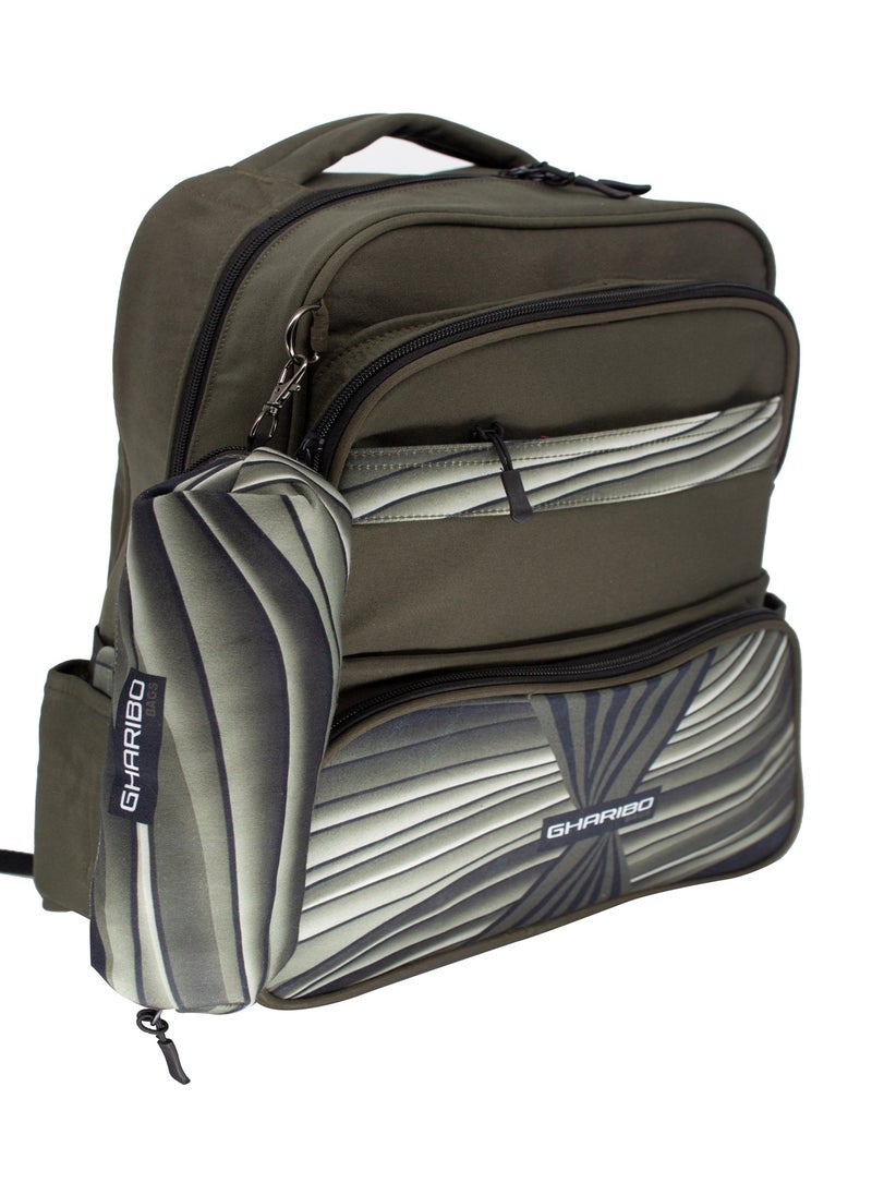Gharibo Bags - School backpack model 15 lines - Image 1
