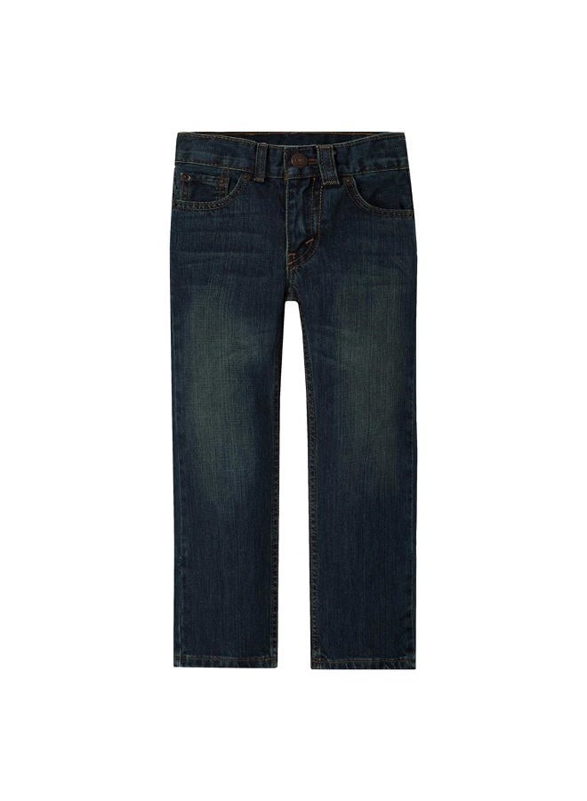 Levi's Boys' 505 Regular Fit Jeans, Roadie, 5 - Image 1