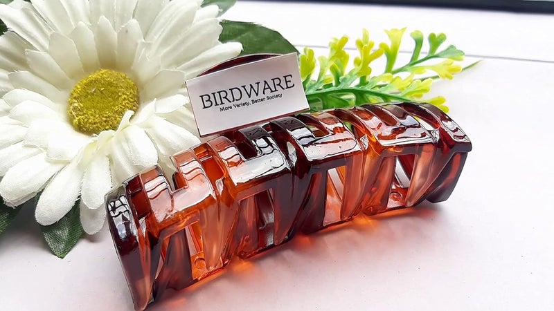 BIRDWARE Medium-Size Multi Color Imported Acrylic Material Butterfly Hair Clips For Women | Hair Clutchers - Image 4