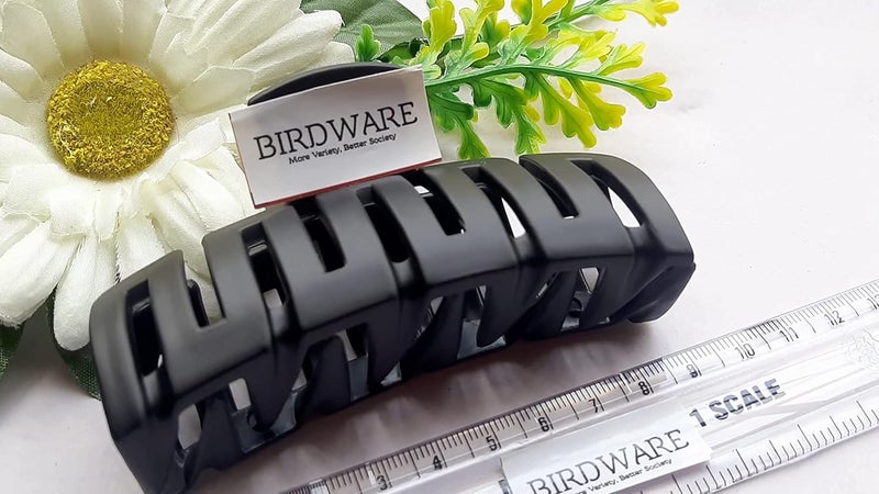 BIRDWARE Medium-Size Multi Color Imported Acrylic Material Butterfly Hair Clips For Women | Hair Clutchers - Image 5