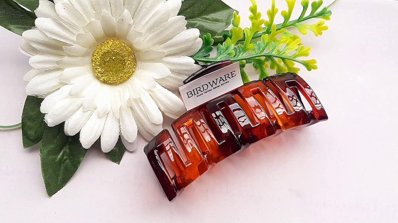 BIRDWARE Medium-Size Multi Color Imported Acrylic Material Butterfly Hair Clips For Women | Hair Clutchers - Image 3