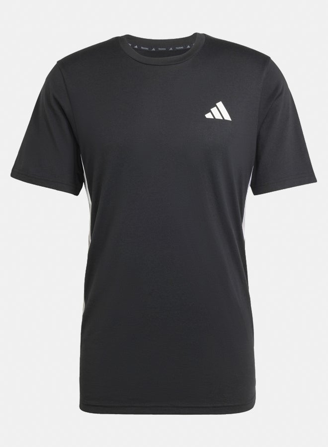 Adidas train essentials training feelready 3-stripes men's t-shirt - Image 2