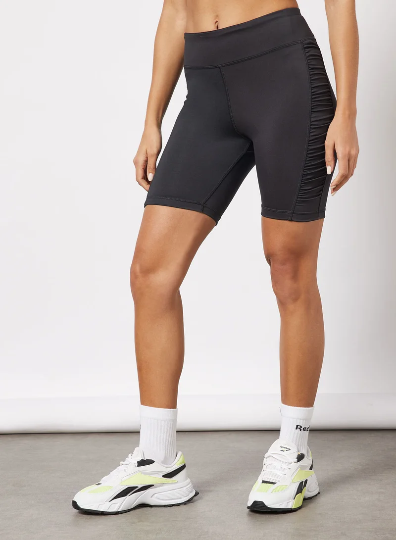 Reebok Studio Ruched Legging Shorts
