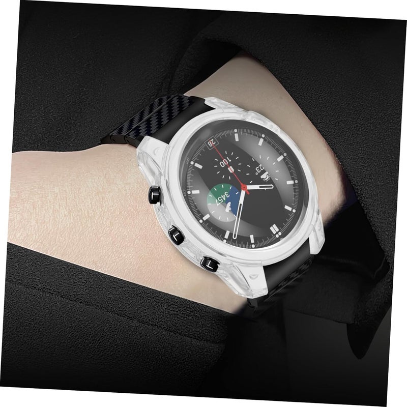DOITOOL 2sets Pro Protective Cover Case Tempered Screen Protector Lightweight Bumper Shell for Watch Scratch and Crack Resistance Easy Installation - Image 4