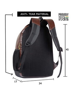 THE CLOWNFISH The Clownfish Fusion Series 26 Liter Laptop Backpack for 15.6 Inch Laptops (Chocolate)  - Image 5