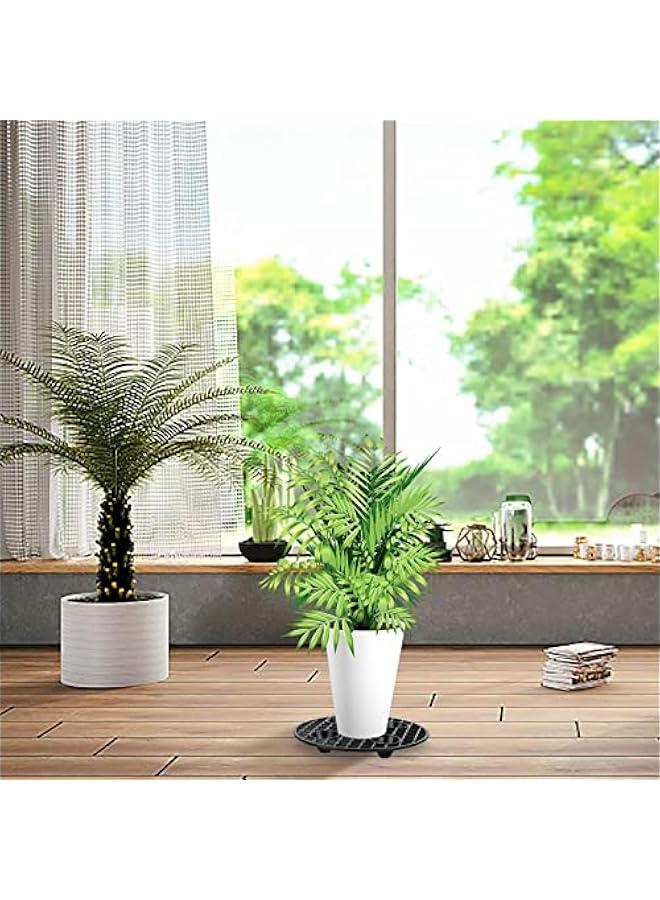 4 PCS Plant Pot Elevator 8 Inch Plant Risers for Pots Indoor Outdoor Heavy Duty Plant Stands Level Pot Elevator for Prevent Rot and Damage to The Floor