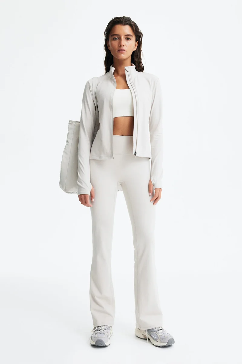 H&M Flared sports leggings in SoftMove™