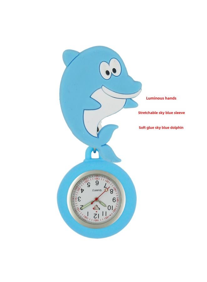 Stretchable Nurse Watch Soft Rubber Figure Animal Pattern Doctor Nurse Chest Watch Hanging Watch Pocket Watch 25 From Postage 