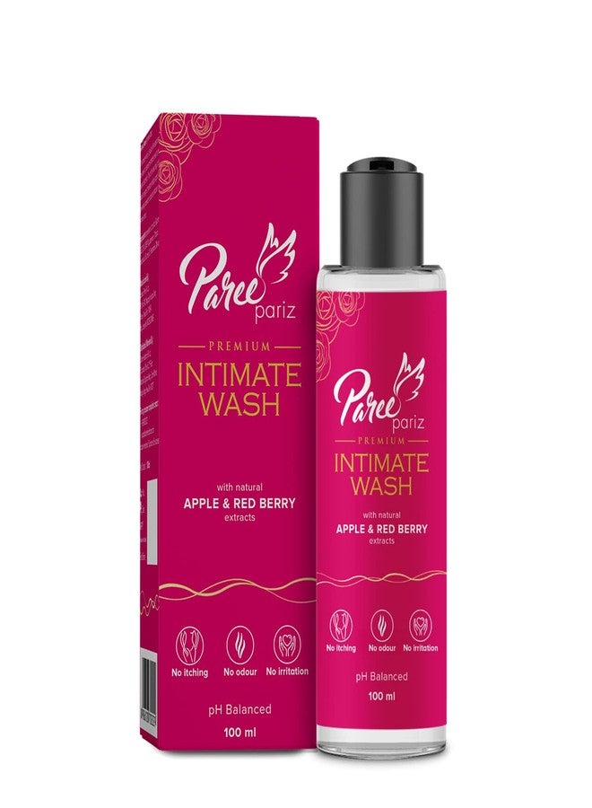 Paree Ultra Thinz Soft & Rash Free Double Feathers XL Tri-Fold Sanitary Pads, 30 Pads + Paree Pariz Intimate Wash with Apple & Red Berry Extracts (100ml) - Image 3