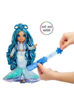 RAINBOW HIGH Winter Wonderland Skyler - Blue 11” Fashion Doll With Magic Snow Hidden In Fashion That Puffs Up With Water, And Snowman Kit, Great Gift For Kids 4-12 Years Old  - Image 3