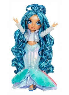 RAINBOW HIGH Winter Wonderland Skyler - Blue 11” Fashion Doll With Magic Snow Hidden In Fashion That Puffs Up With Water, And Snowman Kit, Great Gift For Kids 4-12 Years Old  - Image 5