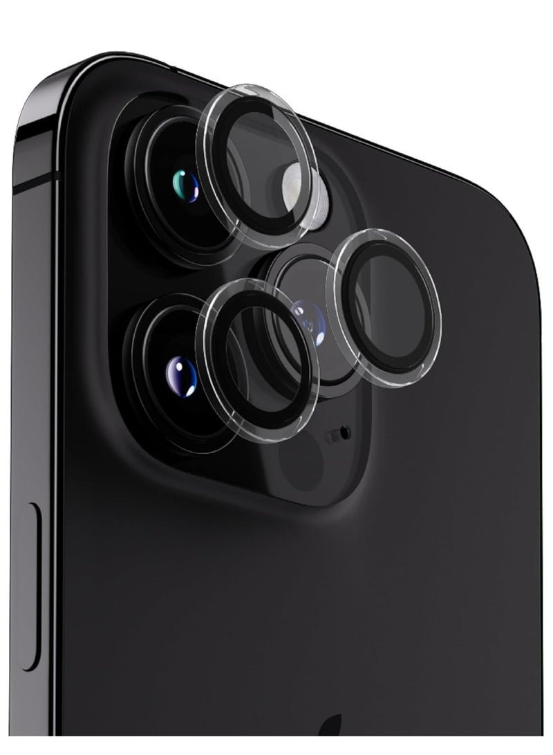 عدسة جرافين زجاجية لكاميرا (iPhone 15 Pro/15 Pro Max (3 عدسات)) - Image 1