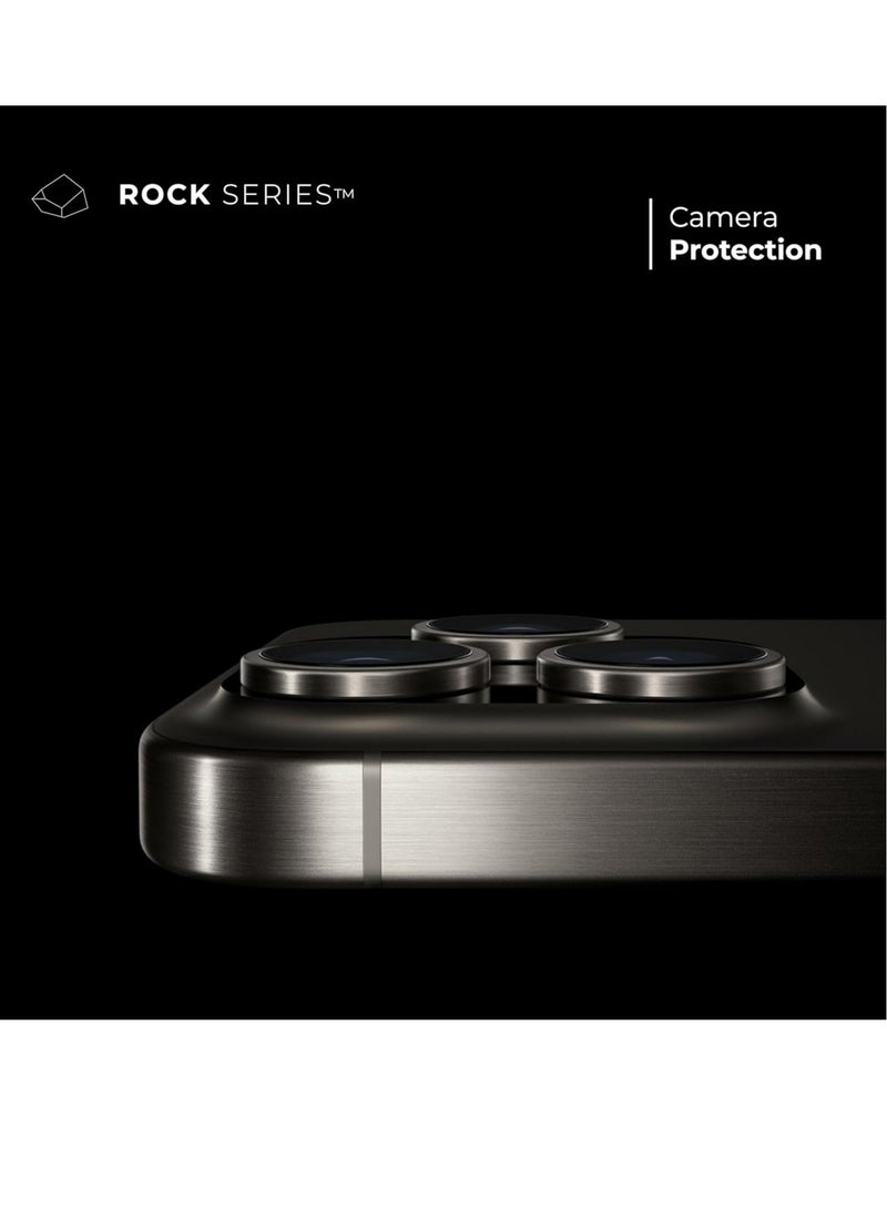 عدسة جرافين زجاجية لكاميرا (iPhone 15 Pro/15 Pro Max (3 عدسات)) - Image 2