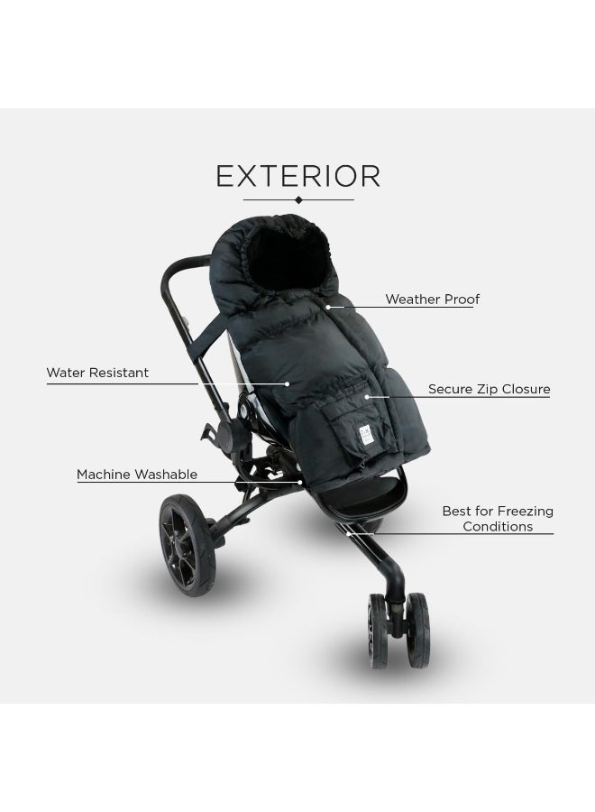 7 A.M. Am Baby Sleeping Bag and Car Seat - 212 Evolution Adjustable Cold Weather Sleeping Bag Warm for Baby and Children - Grows with Child (6m - 4A) - Image 4