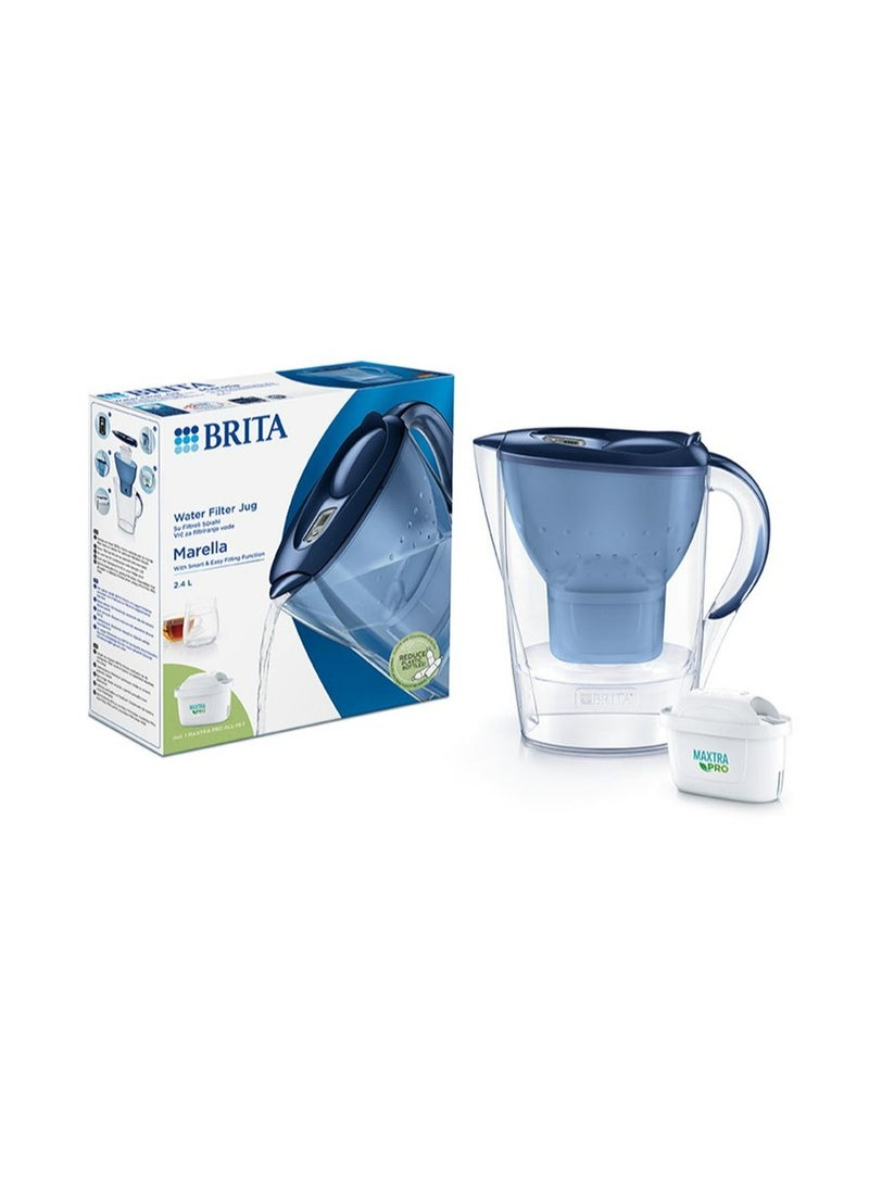 Brita Marella Water Filter Jug, Blue - Image 3